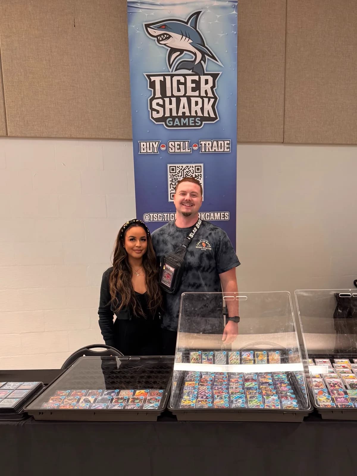 Our booth setup